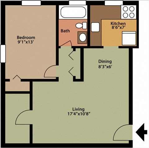 333 Tuckahoe Drive 1-3 Beds Apartment for Rent - Photo Gallery 44